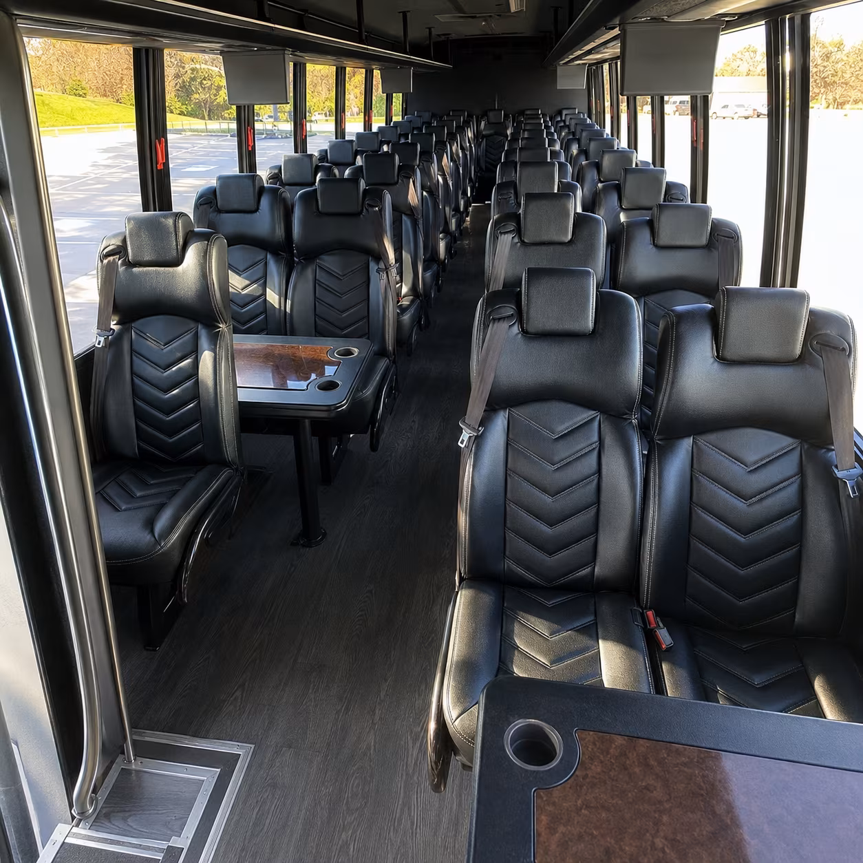 Laredo Airport Shuttle & Transportation party bus exterior