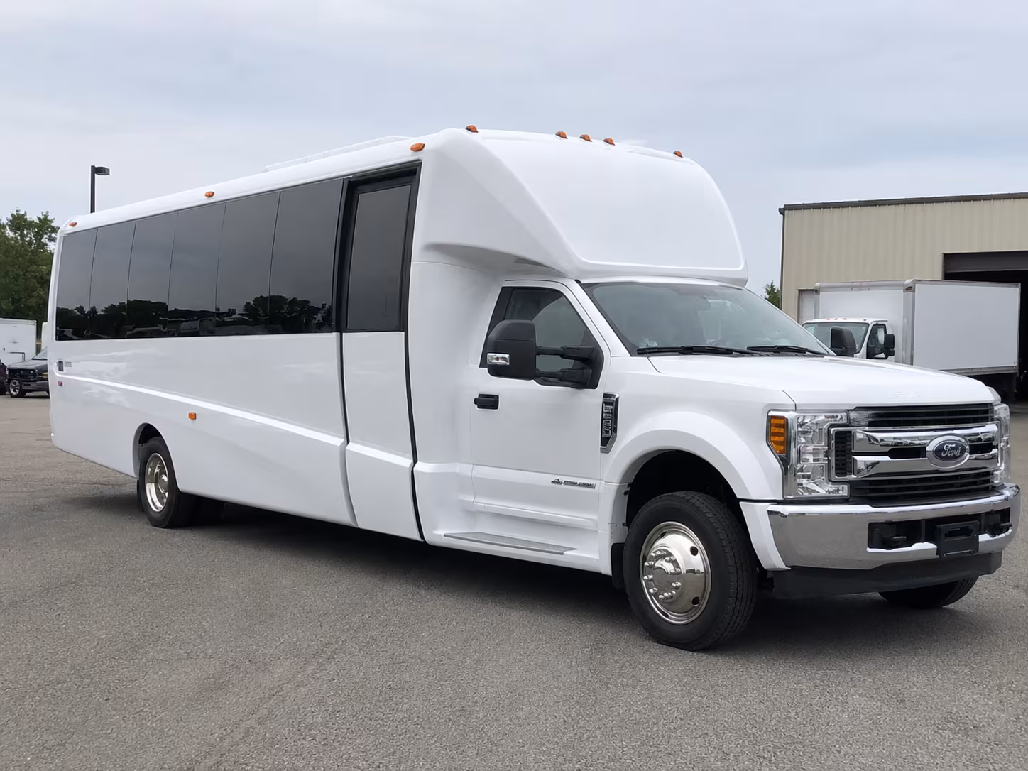 Laredo Airport Shuttle & Transportation party bus exterior