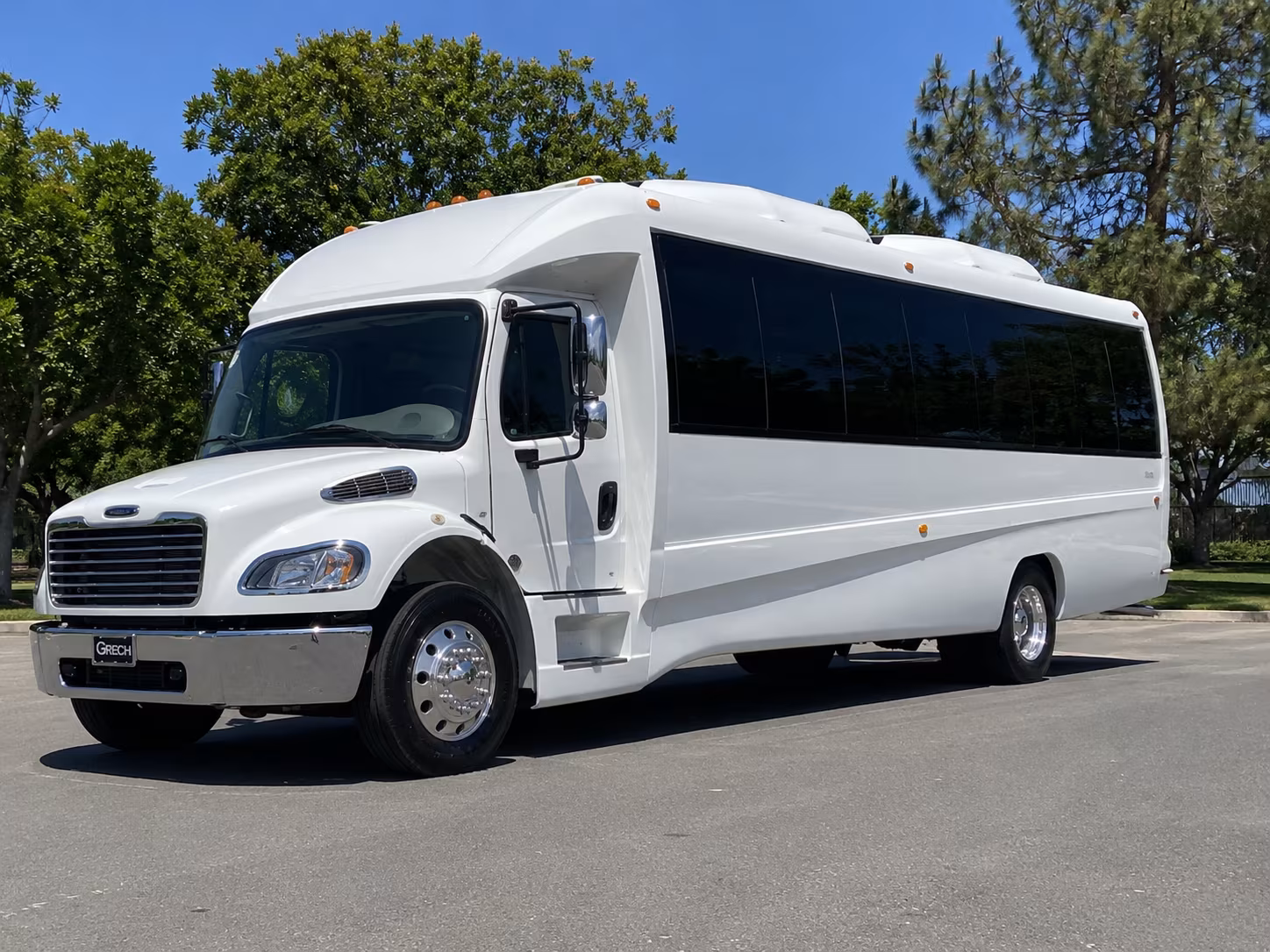 Laredo Bachelor & Bachelorette Transportation party bus exterior