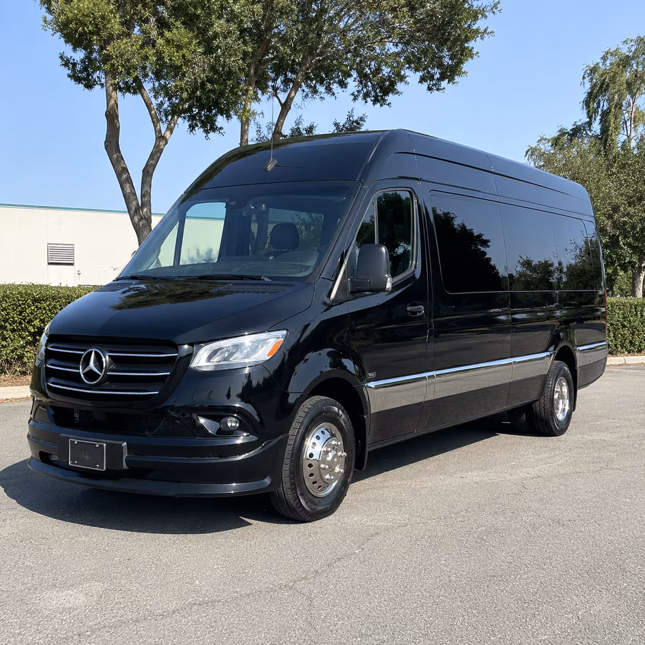 Laredo Corporate Transportation party bus exterior