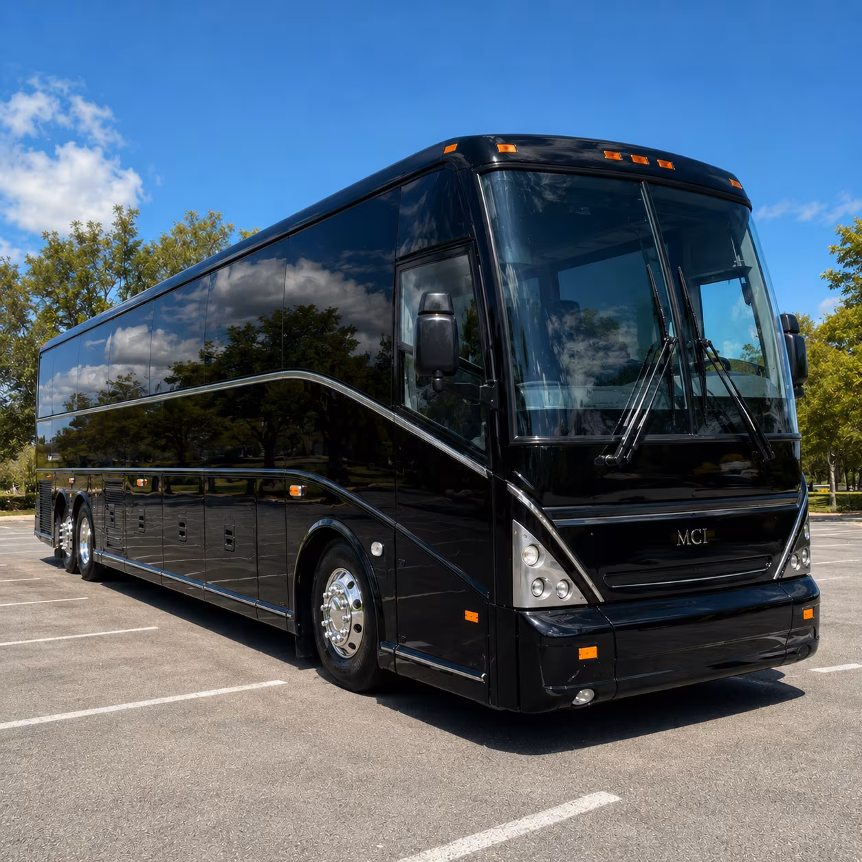 Laredo Corporate Transportation party bus interior