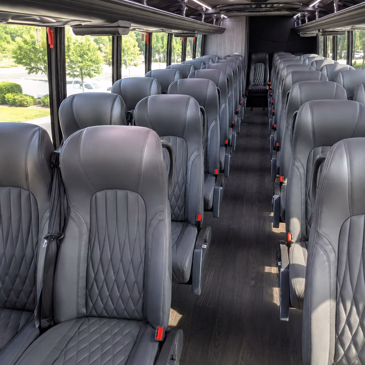 Laredo Corporate Transportation party bus exterior