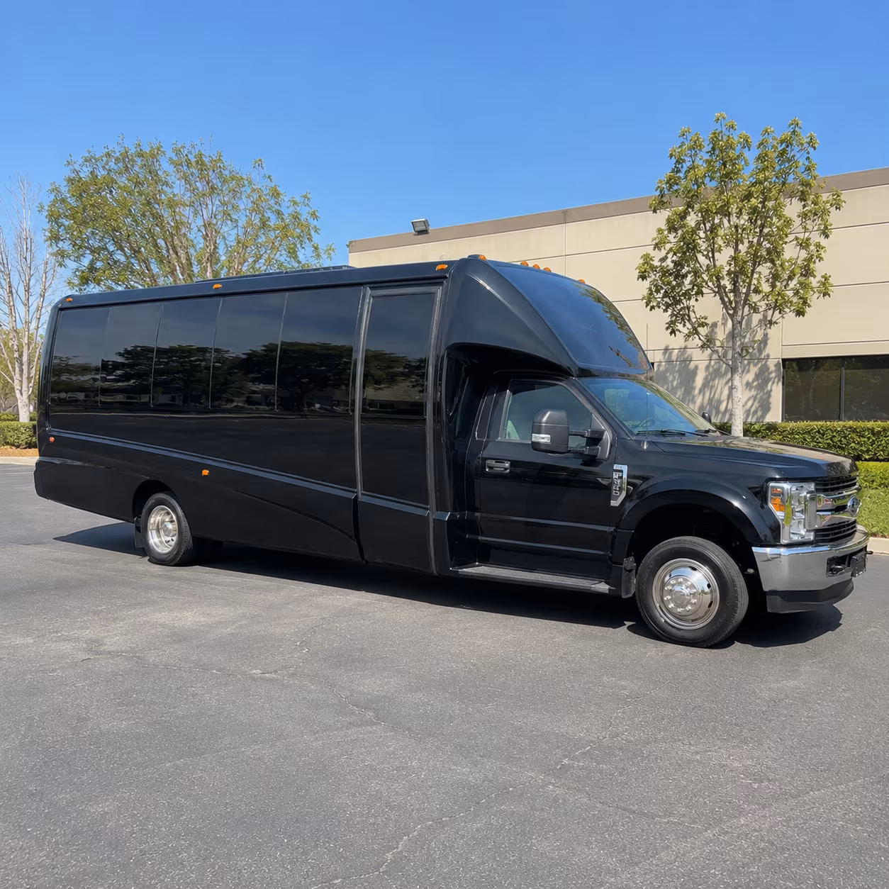Laredo Prom & Homecoming Transportation party bus exterior