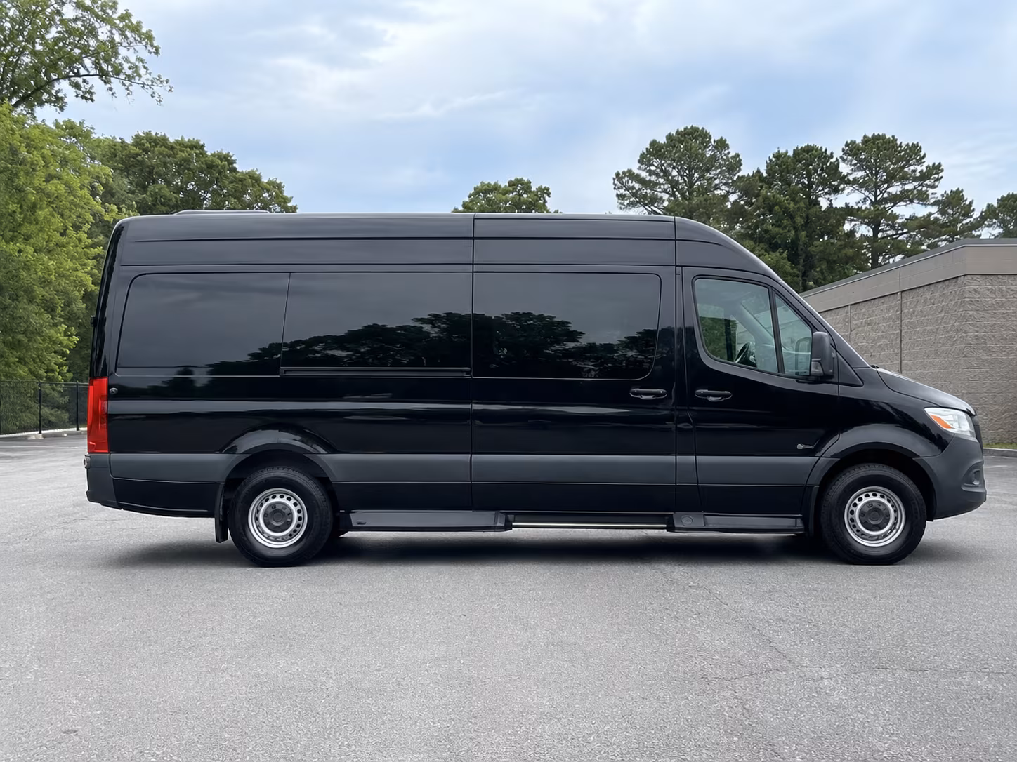 Laredo School Event Transportation party bus exterior