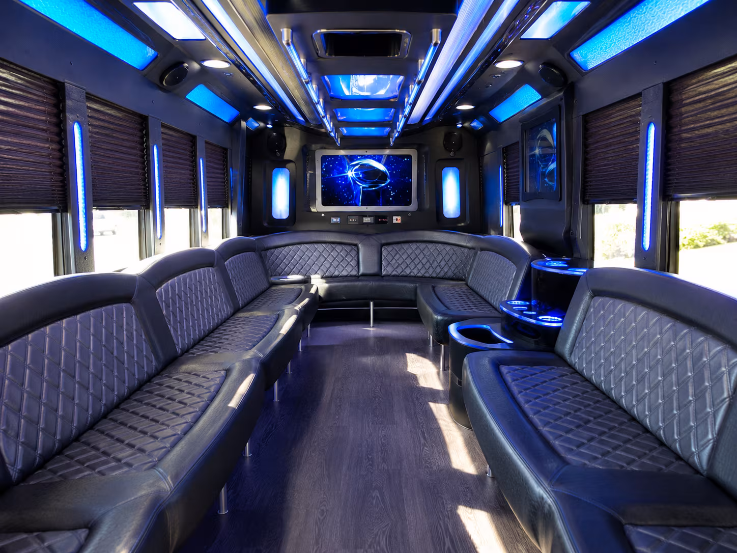 Laredo Winery Tour & Pub Crawl Transportation party bus exterior