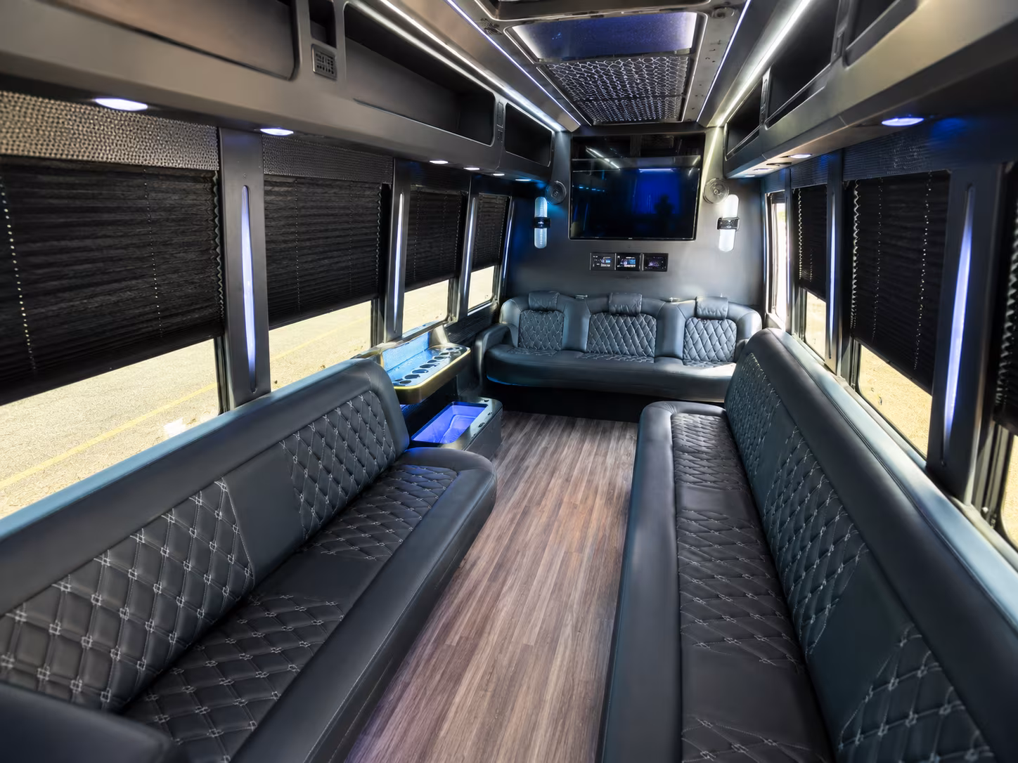 Laredo Winery Tour & Pub Crawl Transportation party bus exterior