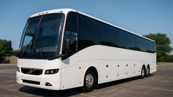 Exterior of Charter Bus Company Laredo's ADA Charter Bus in Laredo